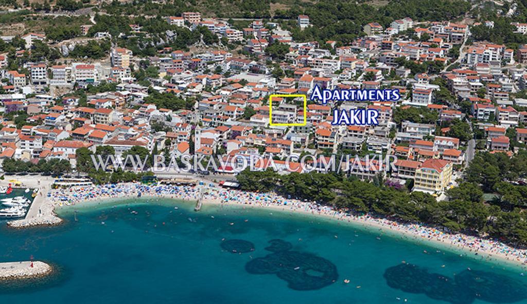 Apartman Jakir Baška Voda Екстериор снимка